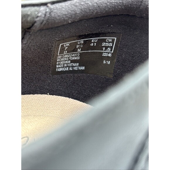 Clarks Women's Emslie Boot Size 9.5 Block Heel Bootie Shootie Black Leather - Picture 8 of 11